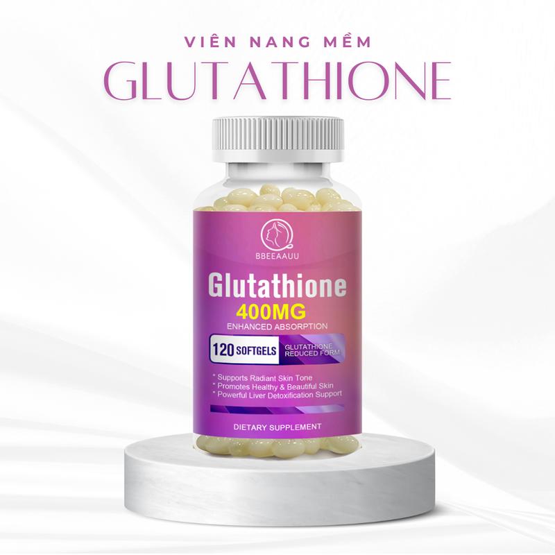  Viên uống bổ sung Glutathione Bbeeaauu 120 viên hỗ trợ chăm sóc da 