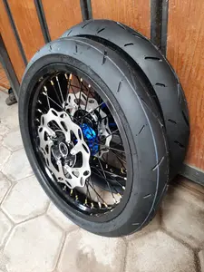 Wheelset Semi Cacing WR155 Ring 17 Ukur velg 215/250 Ban Primax SK01 Baru