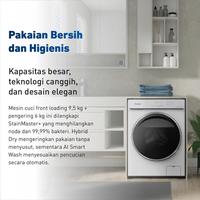 Gambar Panasonic NA-V90FA1WNE Mesin Cuci Front Loading [9 Kg] - White dari Panasonic Indonesia Kota Bekasi 4 Tokopedia