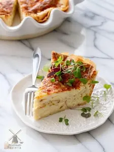 Quiche a l'Oignon (French Caramelized Onion Quiche)