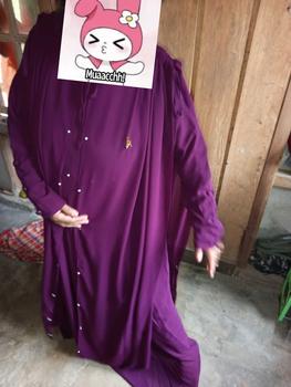 Product Review of Anum Premium Series Shafira Set Abaya Matt.Ceruty Armany Cocok untuk Kondangan dan Syar'i - Muslim Gamis Lembut Mewah Outer Mutiara from y**n e**t 0