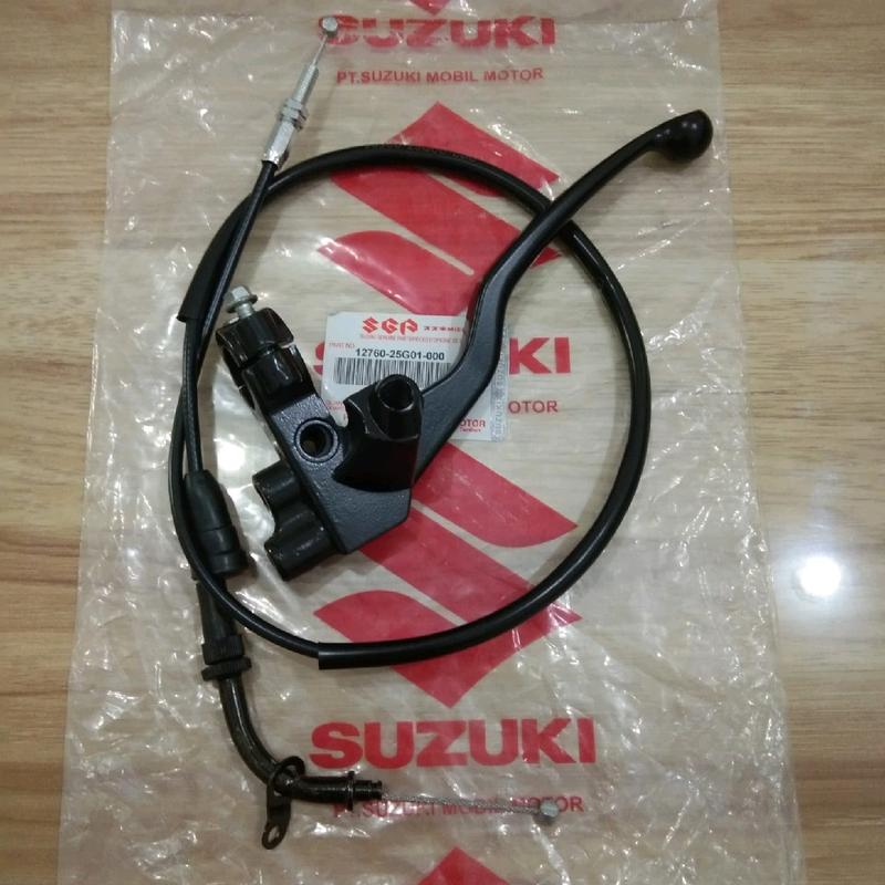 Kabel Tali Kopling Satria Fu 15O New Drat 14 Satria Fu 150 Baru Sepaket Dudukan Rumah Handle Satria Fu 150 New Baru Handle Kopling Kiri Satria Fu 150 New Baru Drat Spion 14 Dudukan Spion Kiri Satria Fu 150 New 3