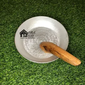 Cobek Alumunium Tebal 18-26cm Gratis Ulekan Kitchenware