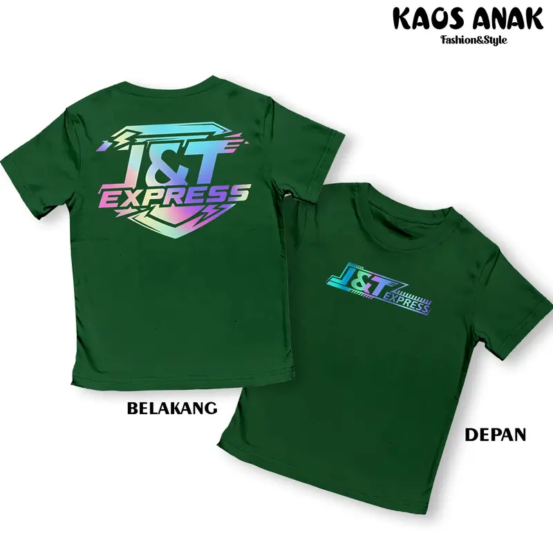 KAOS ANAK - KAOS J&T EXPRESS  ATASAN TERBARU KAOS PICKUP 4