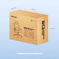 Gambar Rexus NC2 V2 Ergonomic Office Chair 120 degree recline with backrest NC-2 V2 with Lumbar Support & Adjustable Armrest - Hitam dari Click & Go Tokopedia Kota Bandung 3 Tokopedia