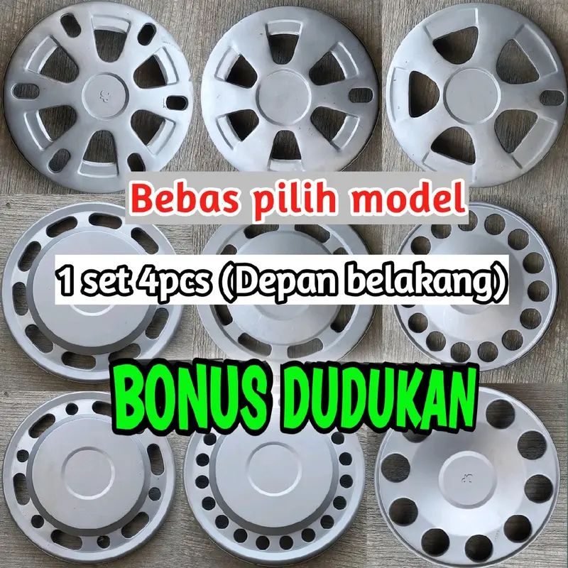 weldop truk dan engkel ring 15 dan ring 16 4pcs depan belakang plat besi Kendaraan truck 0