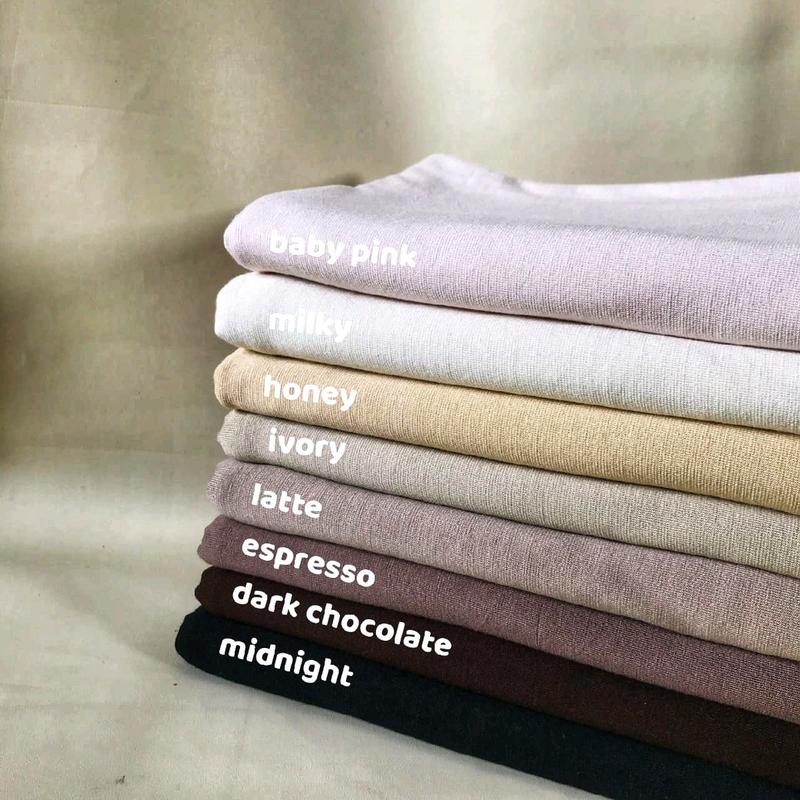 pashmina kaos rayon premium /pashmina meleyot/pashmina murah Panjang Muslim 4
