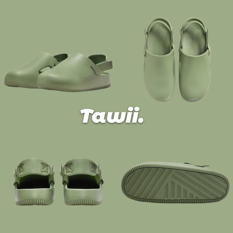 Product Introduction of Tawii. Calm Mule Outdoor slippers Half Sandals unisex original OEM Round Toe Casual Sports Slides 11