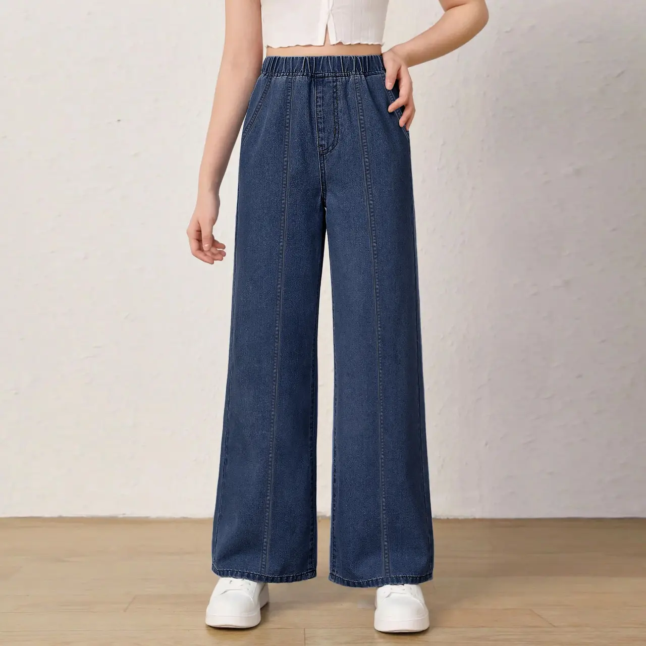 新品】OVY Blue Baggy Denim Pants Mサイズ KAJA Jual Yojuz Baggy 
