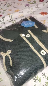 Product Review of Keiko Cardigan Rajut Couple Ibu Anak Perempuan 1-10 Tahun Outer Kardigan Wanita Korean Style from r**5 0