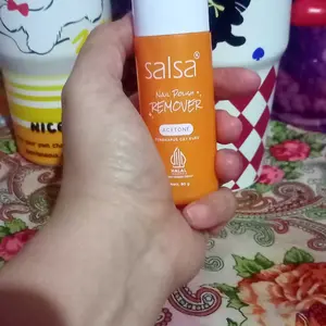 SALSA Nail Polish Remover - Aseton HALAL Cairan Pembersih Kutek Cat Kuku