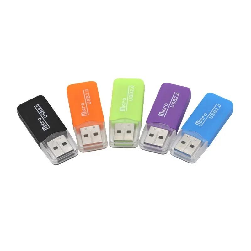 Mini USB 2.0 Micro SD TF T-Flash, bộ chuyển đổi đầu đọc thẻ USB 2.0 cho Windows , bộ chuyển đổi cổ điển, Mini-BG1 1