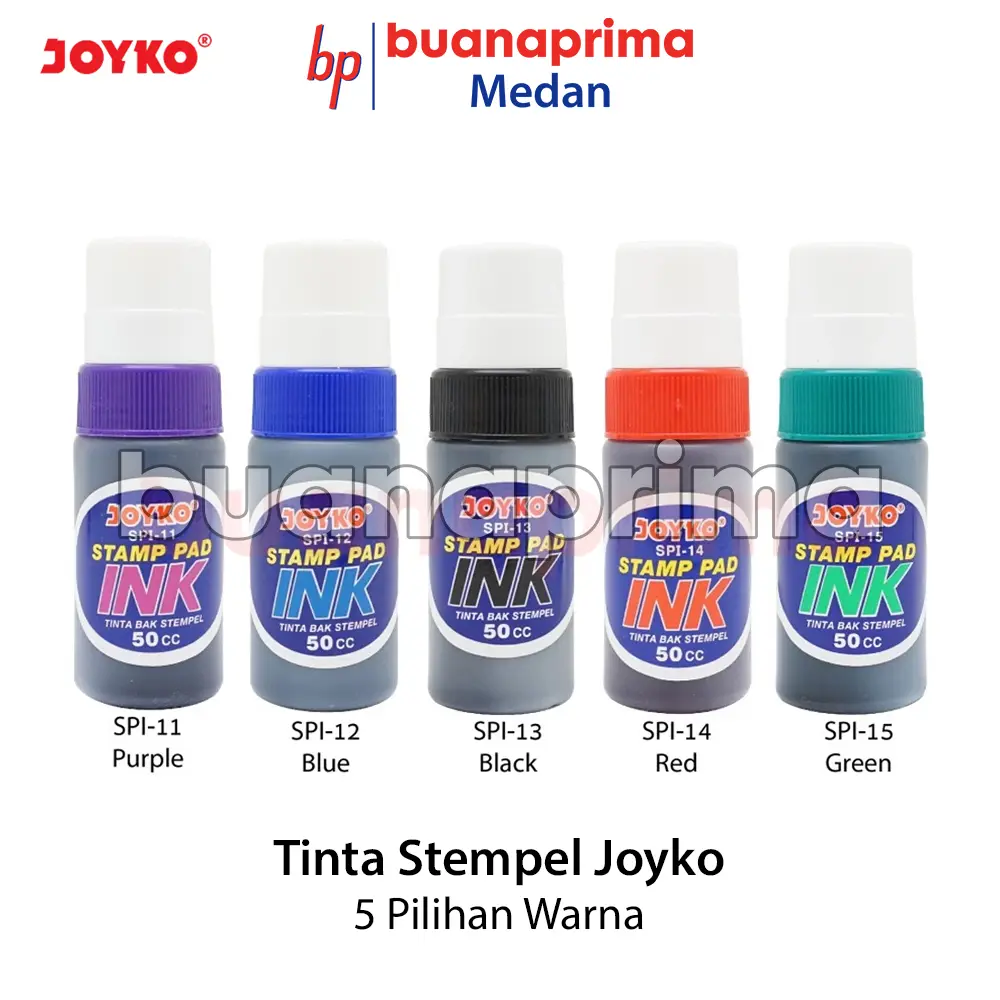 TINTA STEMPEL JOYKO 50 cc Refill Bantalan Bak Stamp Pad Ink