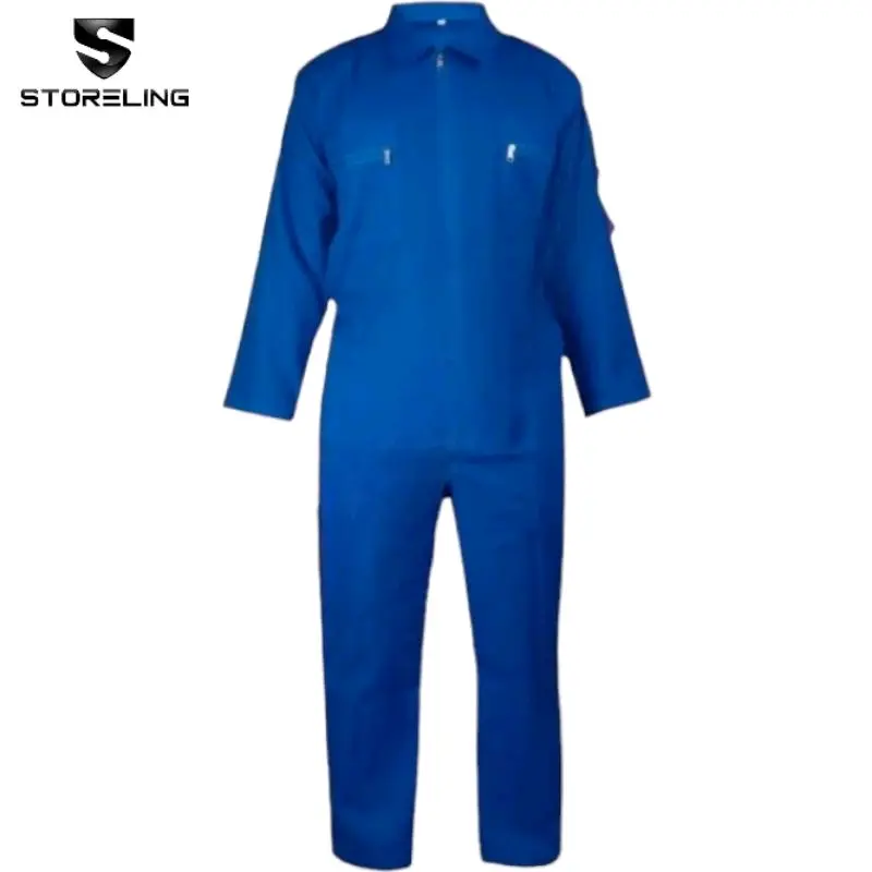 Wearpack Safety Polos - Celana Wearpack Bengkel Pria Kerja, Navy, M - Abu, Hijau Kerja Panjang Baju Seragam 4