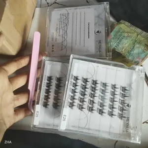 Beli 3 Lebih Hemat! Meyhua Bulu Mata Palsu Tanpa Lem Free Pinset Pink
