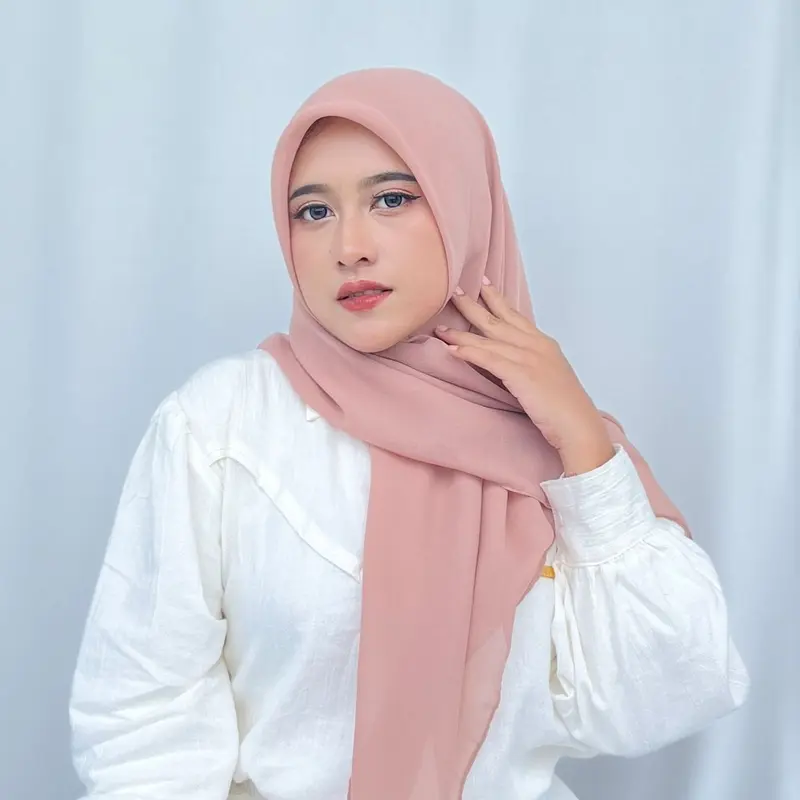 Hijab Segi Empat Bella Square Polycotton Premium Anti Letoy 1