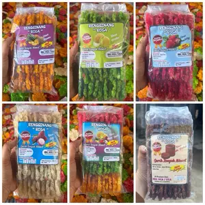 RENGGINANG GUMUK SITUBONDO UD.ROSA (varian manis ) isi 40gepeng