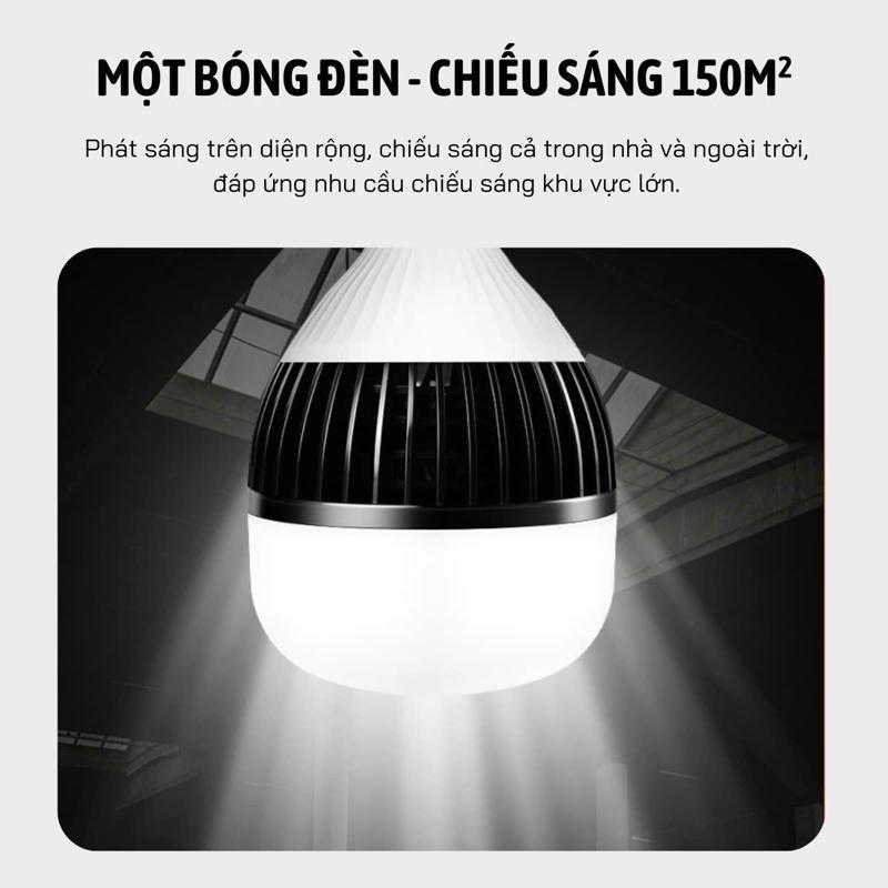 Bóng Đèn LED 150W Chiếu Sáng Rộng Tiết Kiệm Điện. Bảo Hành Lỗi 1 Đổi 1 4