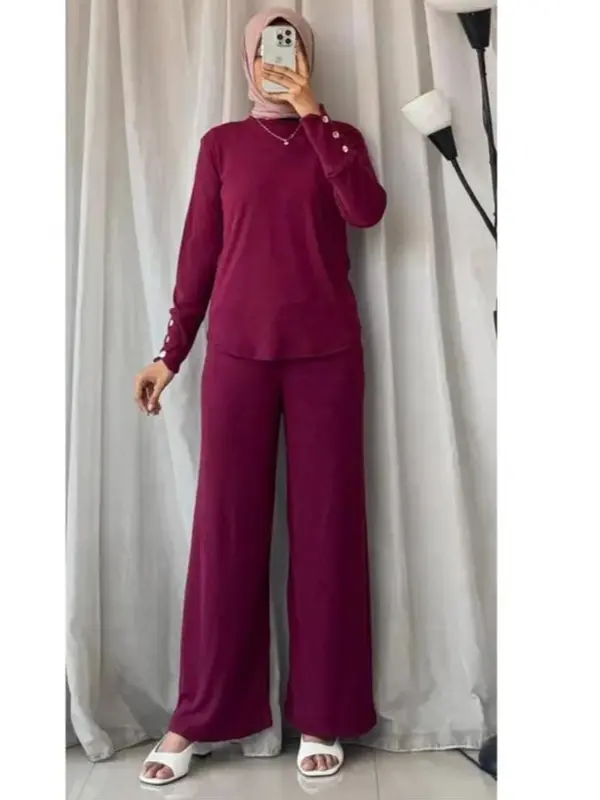 One set inara Knit terbaru dan terlaris /one set termurah /ootd remaja kekinian 0