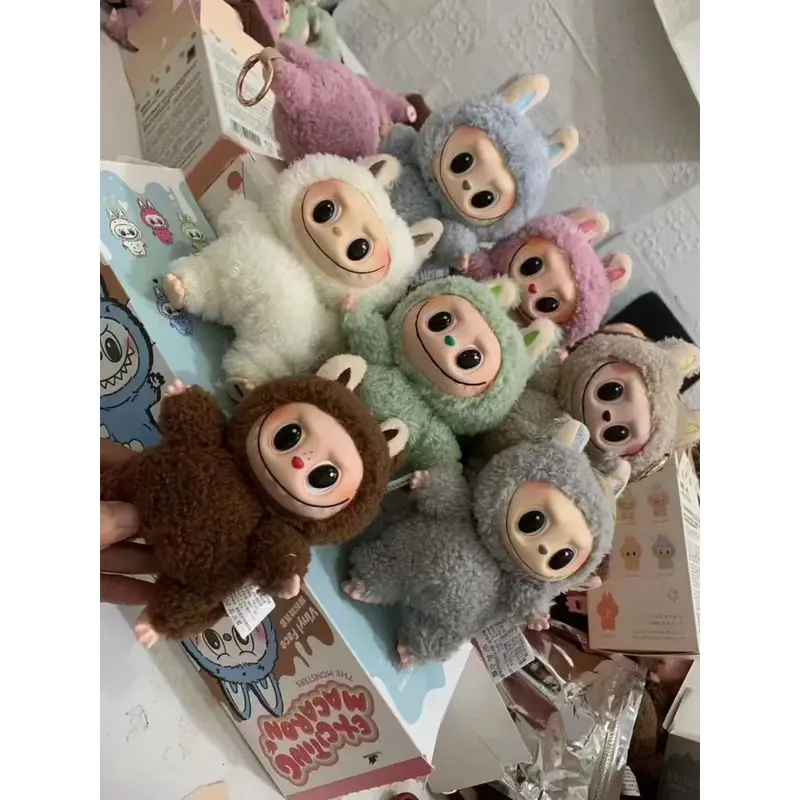 (BISA INSTAN) Labubu V1 The Monsters Exciting Macaron BLIND BOX - LABUBU V1 Vinyl Face Blind Box 3