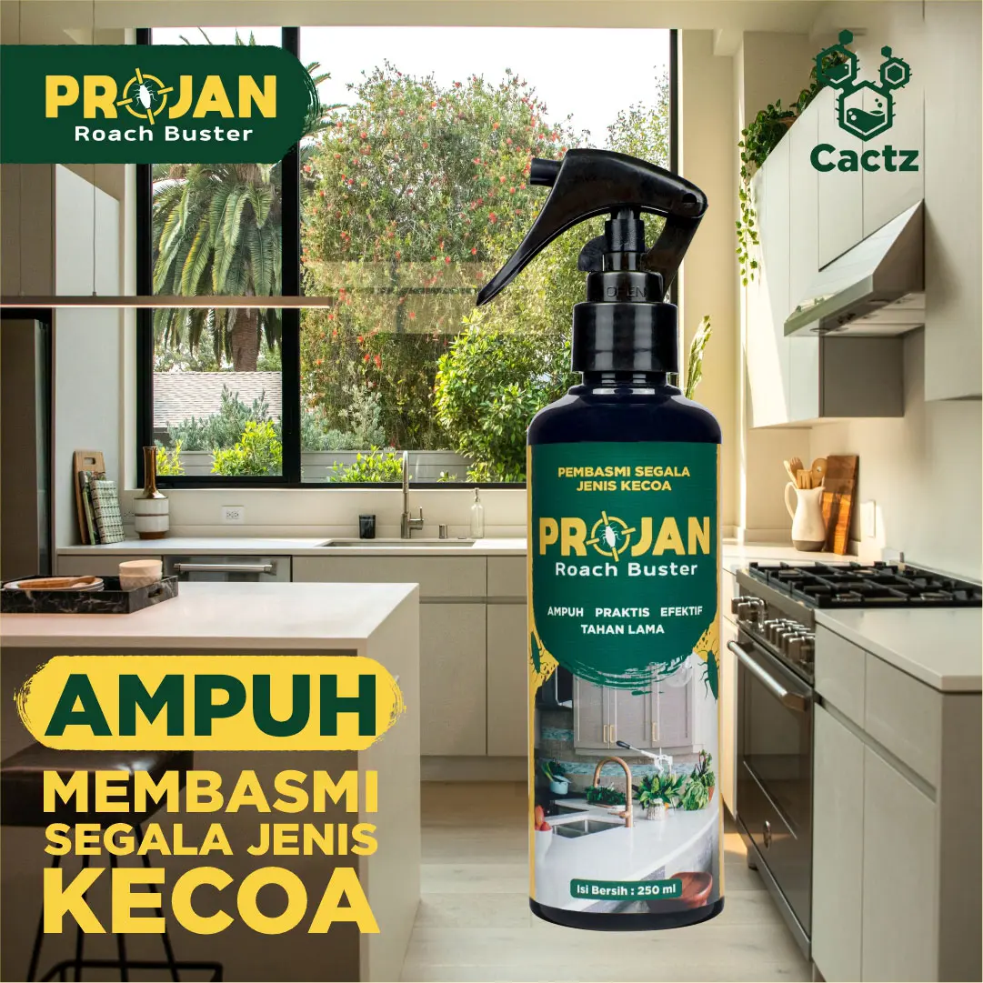 PROJAN 250ml Obat Cairan Anti Kecoa Pengusir Kecoa Racun Kecoa Ampuh Pembasmi Spray