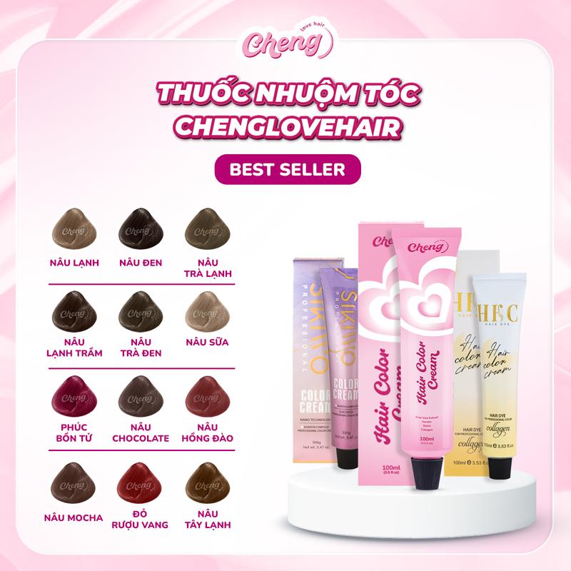 Thuốc Nhuộm Tóc Best Seller Chenglovehair Không Tẩy | Chengloehair Chenglovehairs
