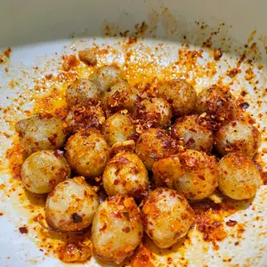 [Dian Garut] Cimol Bojot Cemilan Banyak Varian Isi dan Varian Cabe Isi 20 Butir Berat 150 Gram Ayam Chili Bawang  Makanan Pedas Lada