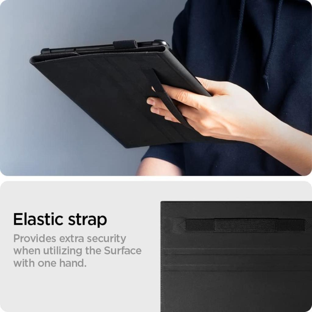 Spigen Surface Pro 10 (2024) / Pro 9 (2022) / Pro 8 (2021) Case Stand Folio - Black ACS04207