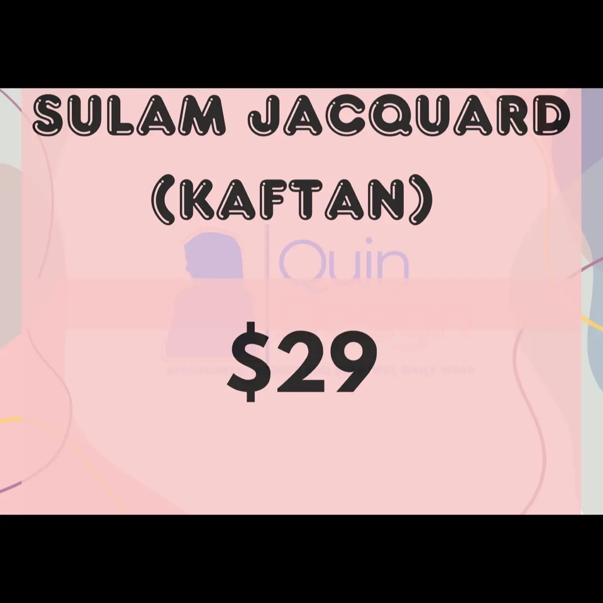 Kaftan Nayla- jacquard material with sulam, one functional pocket(right), functional zip in front dresses