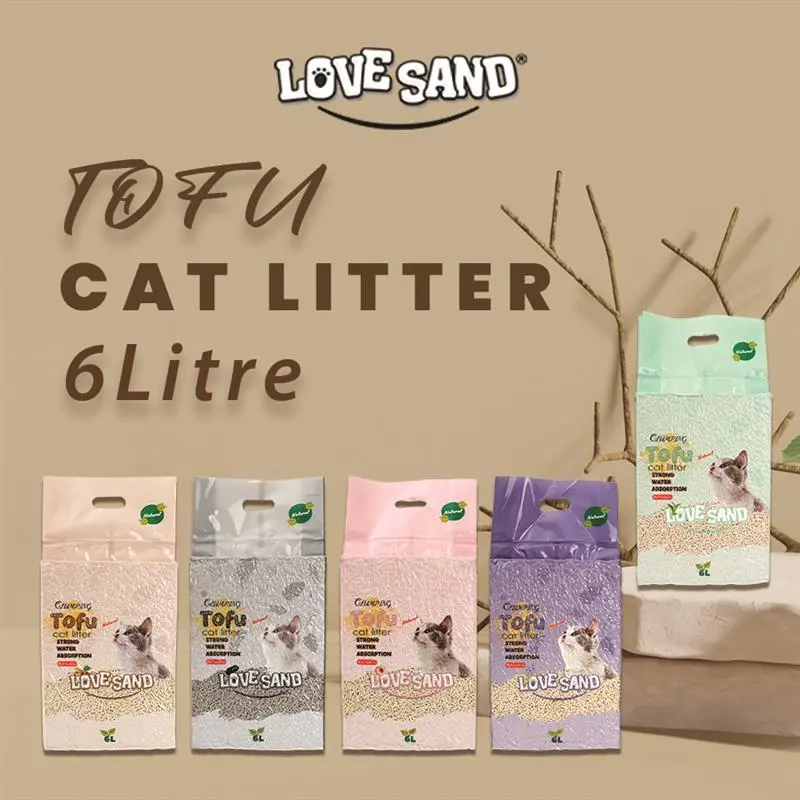 Love Sand Cat Litter 6L(bundle of 3)