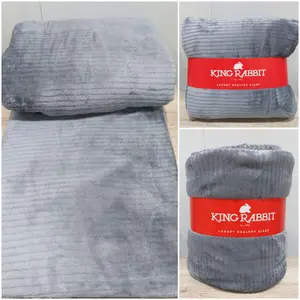 King Rabbit Thermal Blanket Selimut Fleece 150 x200 cm