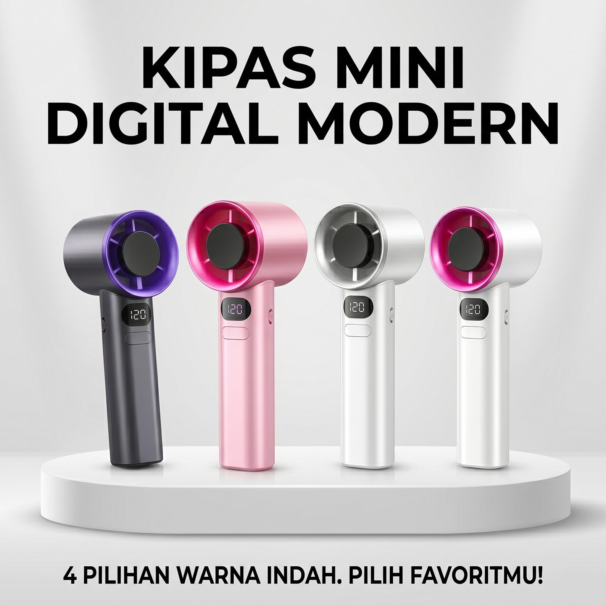 Mini Fan Kipas Angin Kecil Baterai Portabel dengan Hembusan Angin Kuat dan Desain Modern untuk Rumah Kantor Sekolah dan Traveling Mini Fan Kipas Angin Kecil Baterai Portabel dengan Hembusan Angin Kuat dan Desain Modern untuk Rumah Kantor Sekolah dan Traveling