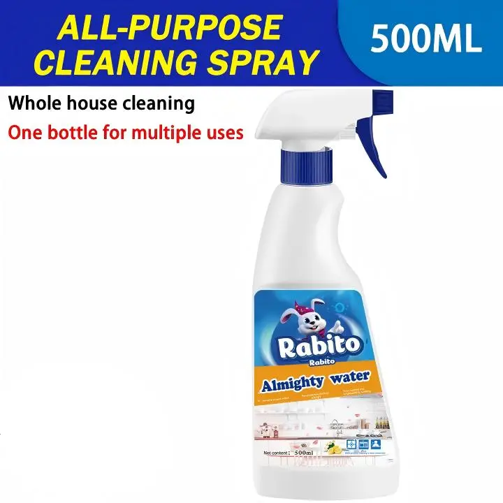 500 ml Rabito all purpose cleaning spray  clean refrigerator microwave oven oil bathroom surface descaling