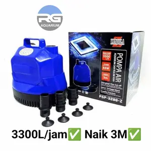 Pompa celup aquarium kolam Kandila PSP 2200z 2300z 2400z 3200z