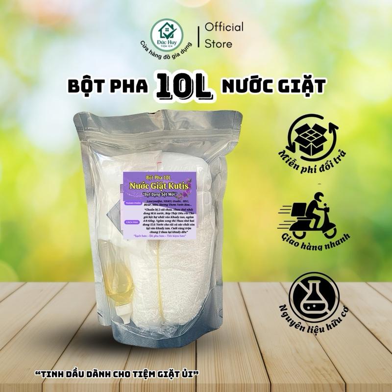 Bột Pha 10L Nước Giặt Hương Tự Chọn Làm Sạch