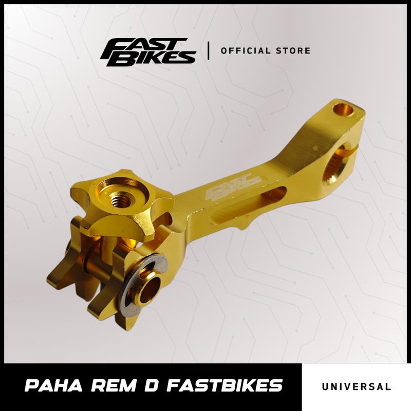 FASTBIKES - Paha Rem Panah Model D Full CNC Beat Rem Belakang Matic Bebek Outdoor 3