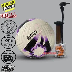 Bola Sepak Size 5 Liga Inggris 2024 Import Training Match Ball Outdoor Pompa