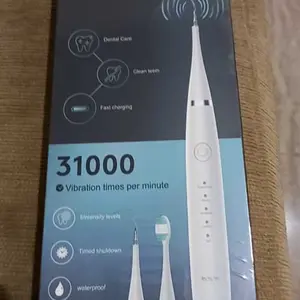 Momwell 5Pcs/Set Smart Ultrasonic Sikat Gigi Electric Mulut  Elektrik