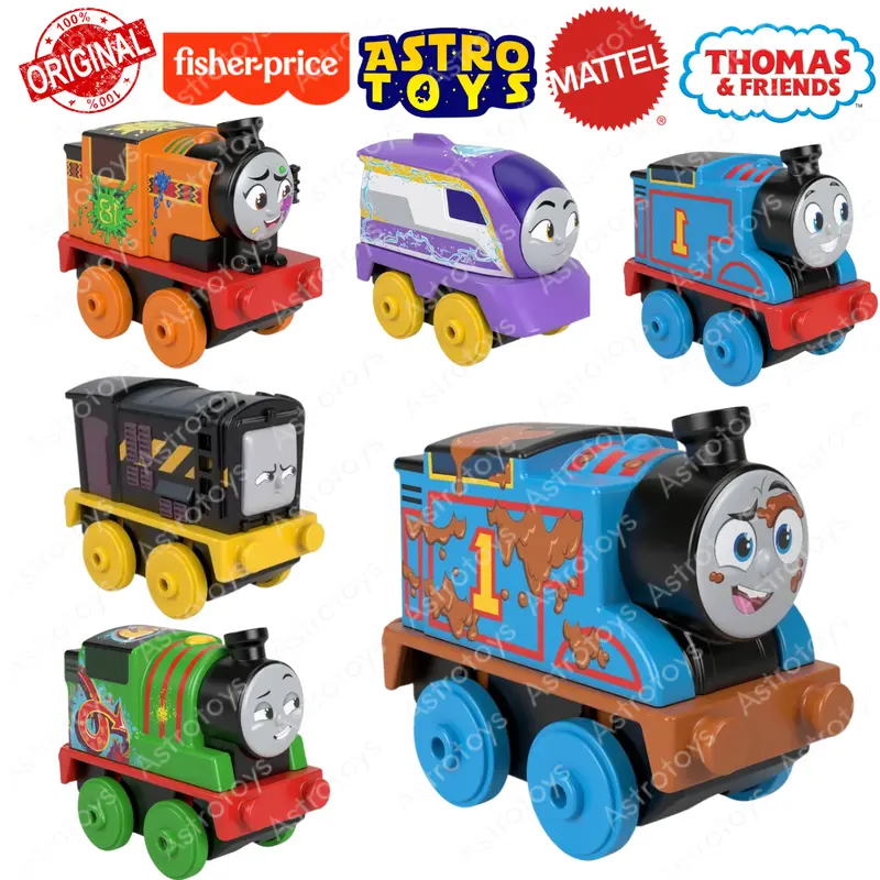 Thomas and Friends Push Along Metal and Plastic Engine Trackmaster from Fisher Price Original / Mainan Anak Diecast Kereta Api Tomas 1