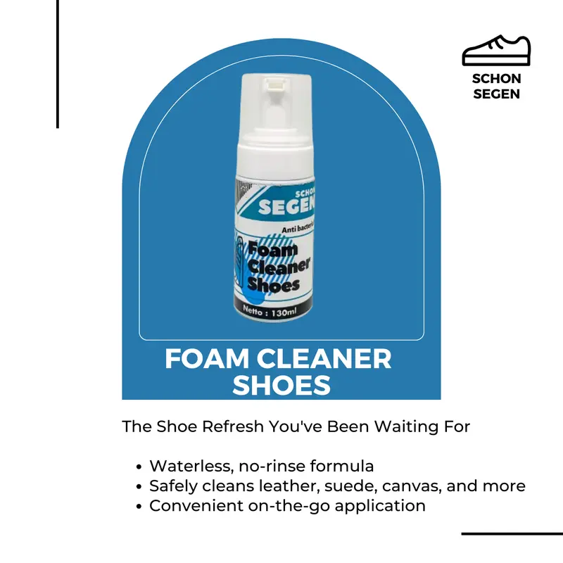 Pembersih Sepatu Tanpa Air - SHCON SEGEN Foam Cleaner Shoes 1