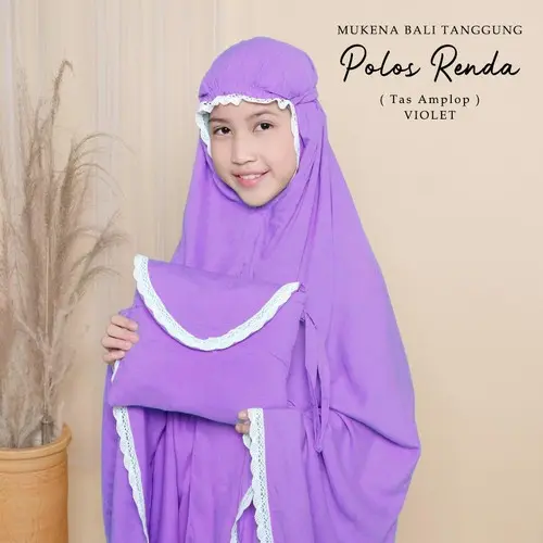 MUKENA ANAK || MUKENA POLOS TANGGUNG || MUKENA RENDAH Muslim KEKINIAN Nyaman 5