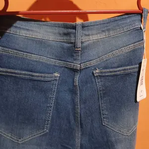Nice Jeans - Celana Jeans Wanita Loose Lipat Panjang Hightwaist Stretch Melar Wide Leg Celana Jeans Panjang Nyaman