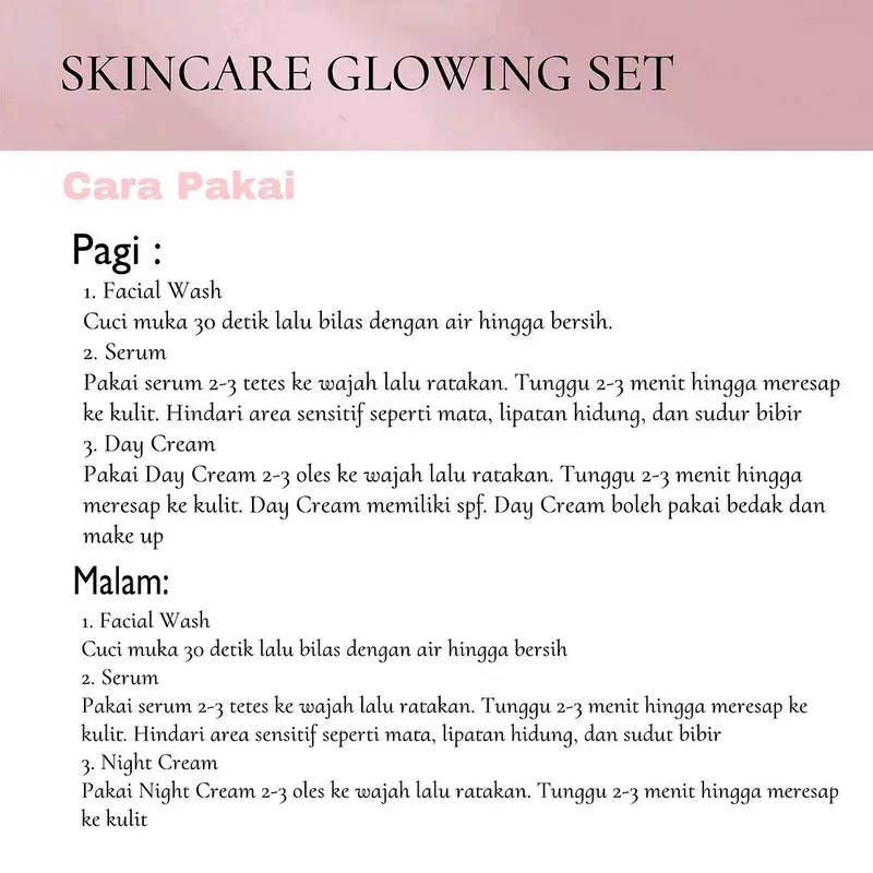 TMT Skincare Original 1 Paket Mencerahkan 8