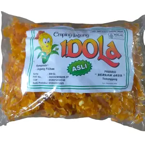 Emping Jagung IDOLA mentah isi 400gr bisa COD langsung kirim