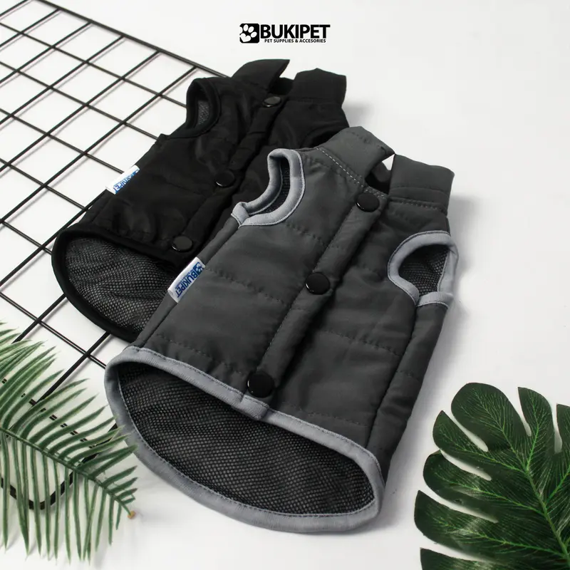 Baju Kucing Anjing Lucu Cowok Cewek Murah Jaket Gelembung - Bukipet Puffer Jacket Series 2