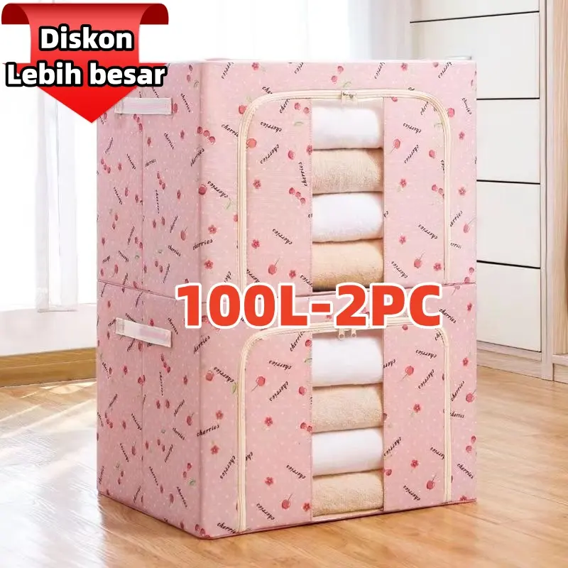 (2 buah)100L-Ceri Merah Muda