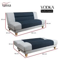Gambar Sofabed Vodka Sofabed Minimalis Modern By Vassa dari Vassa Sofa & Home Kab. Bogor 3 Tokopedia