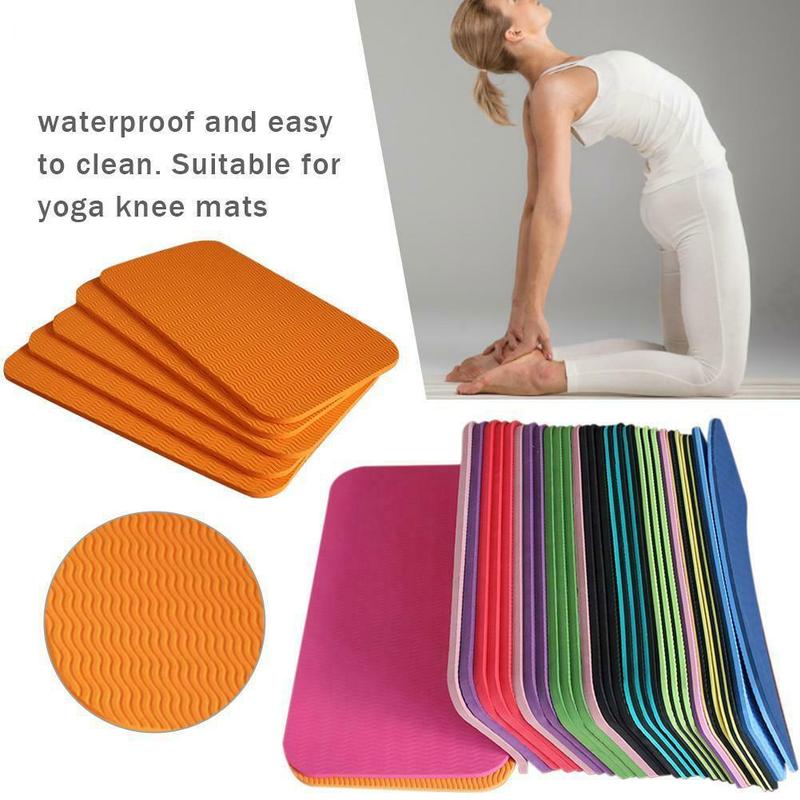 Thảm yoga 39×21×0,6 cm, đệm ngồi gối an toàn cho bụng, đệm tập tạ, đệm dày dặn, dùng ngoài trời, P8X4