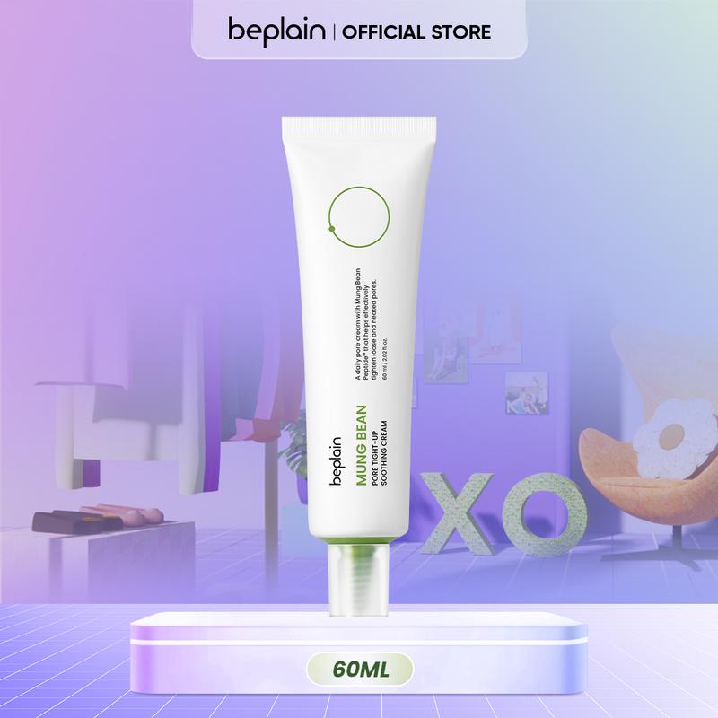   FS  Beplain Kem dưỡng Chiết Xuất Đậu Xanh Mung Bean Pore Tight-Up Soothing Cream Làm Dịu & Cấp Ẩm 60ml 