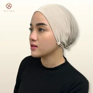 Ciput Tali Airflow Sattka Basic BEST SELLER!! / Adem Lentur Stretch Terjangkau Katun Jilbab